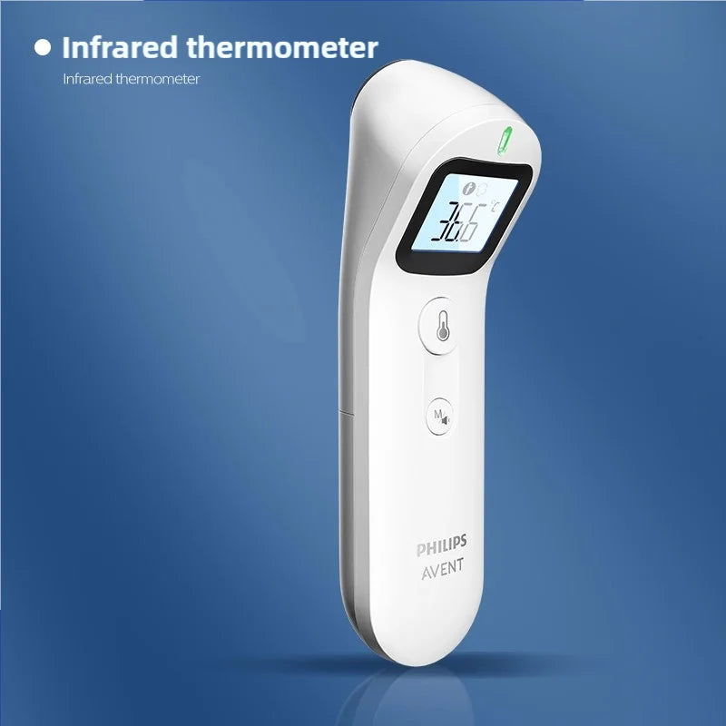 PHILIPS AVENT Non-Contact Infrared Forehead Thermometer – Fast | Hygienic & Accurate for Babies & Adults