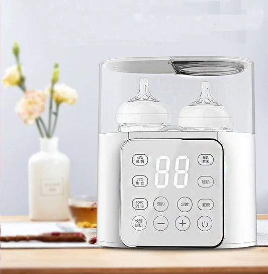 Multi-Function Baby Bottle Warmer – Fast Milk & Food Heater, Sterilizer, | Touch Screen with Accurate Temperature Control for Newborns & Infants