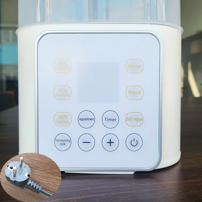 Multi-Function Baby Bottle Warmer – Fast Milk & Food Heater, Sterilizer, | Touch Screen with Accurate Temperature Control for Newborns & Infants
