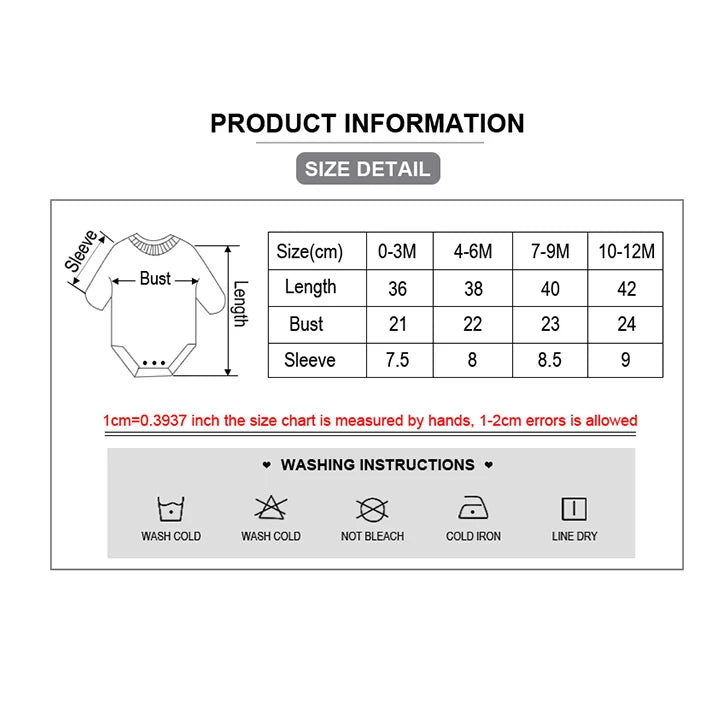 Cartoon Print Baby Bodysuits
5-Pack Unisex Newborn Clothes - Soft Cotton Outfits for Boys & Girls