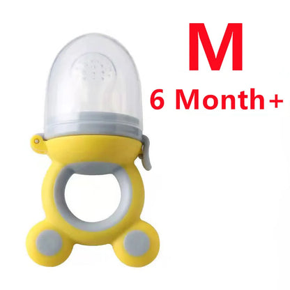 Baby Fruit Feeder Pacifier & Silicone Teether