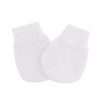 2PCS Baby Anti Scratching Soft Cotton Gloves Newborn