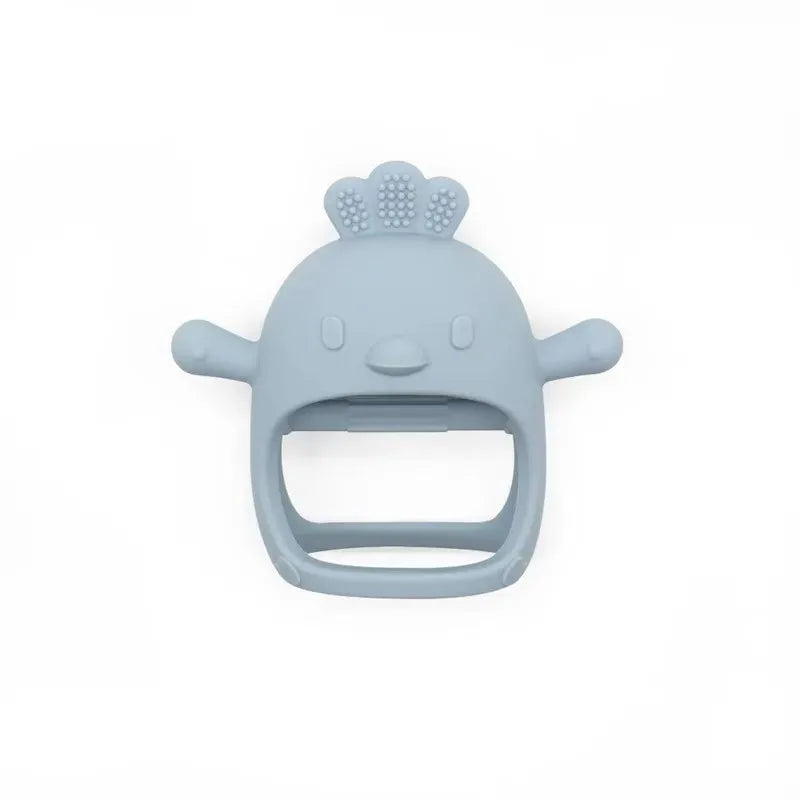 1PC Baby Silicone Teether Toys Cartoon Chick Shape Baby Toys Hollow Out Baby Care Equipment Chewing Training Baby Products
