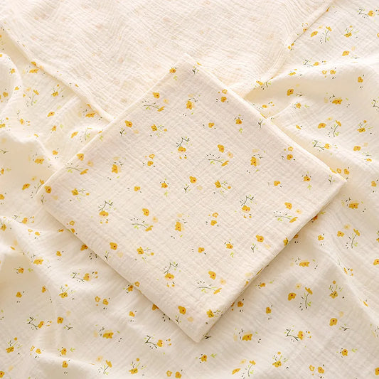 Baby Muslin Swaddle Blanket – 100×100 cm Cotton Receiving Wrap