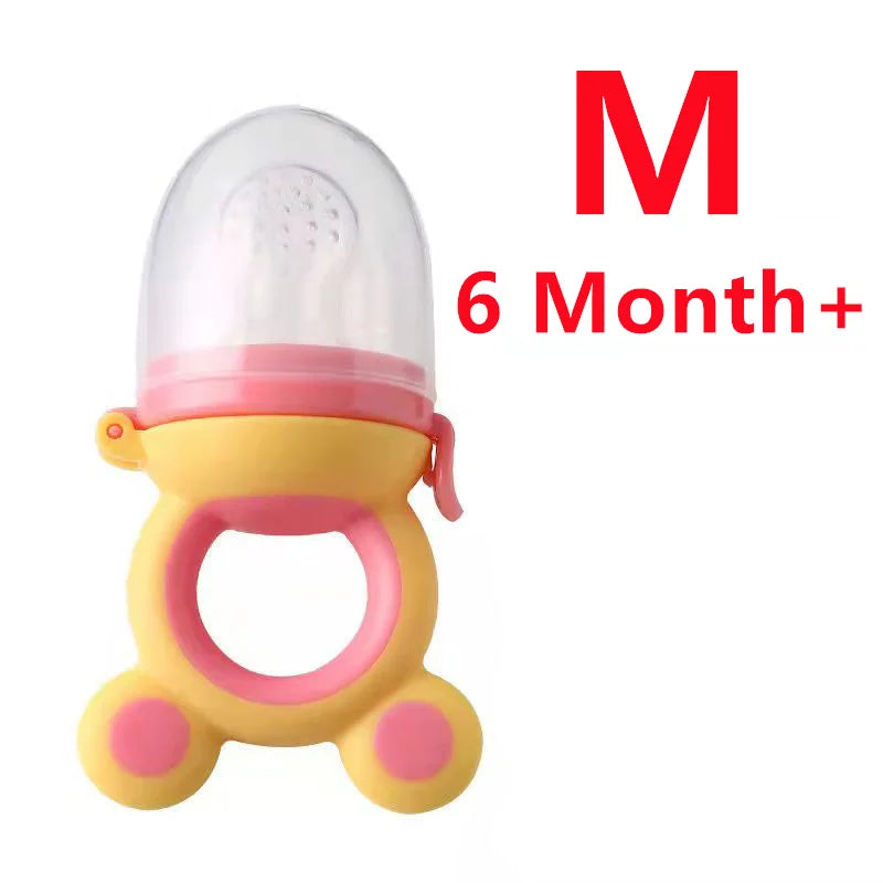 Baby Fruit Feeder Pacifier & Silicone Teether