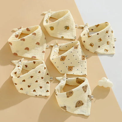 Baby Muslin Cotton Bibs
