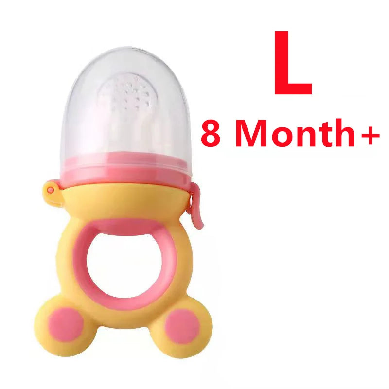Baby Fruit Feeder Pacifier & Silicone Teether