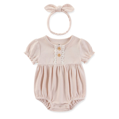 Infant Cotton Romper Set