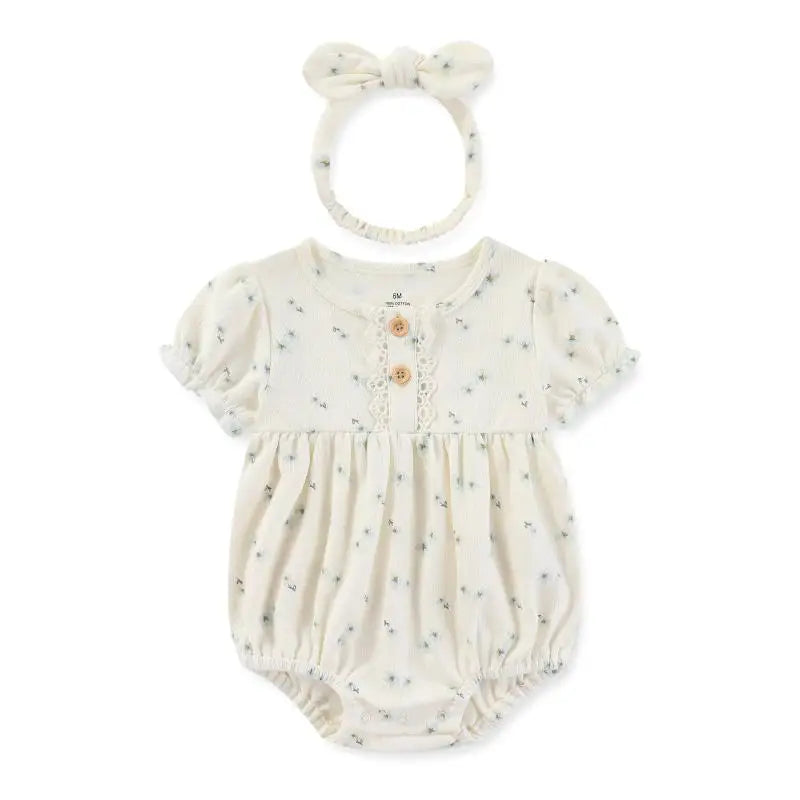 Baby Girl Jumpsuit Set