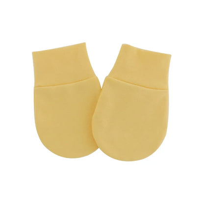 2PCS Baby Anti Scratching Soft Cotton Gloves Newborn