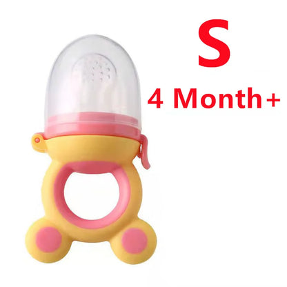 Baby Fruit Feeder Pacifier & Silicone Teether