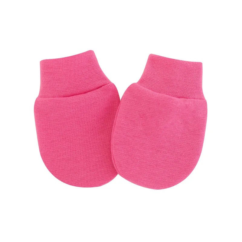 2PCS Baby Anti Scratching Soft Cotton Gloves Newborn