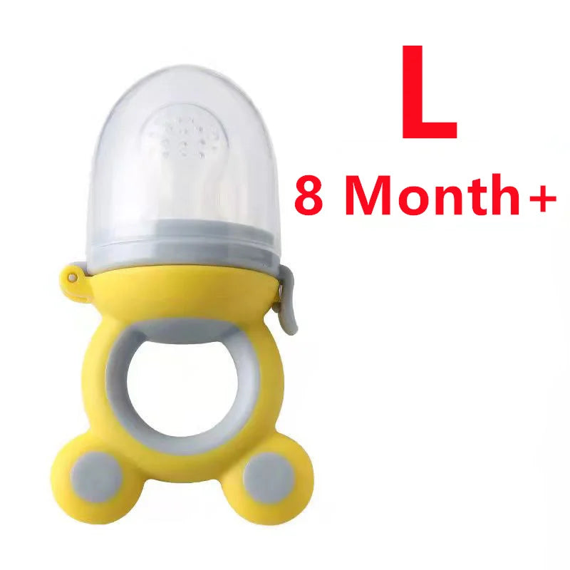 Baby Fruit Feeder Pacifier & Silicone Teether