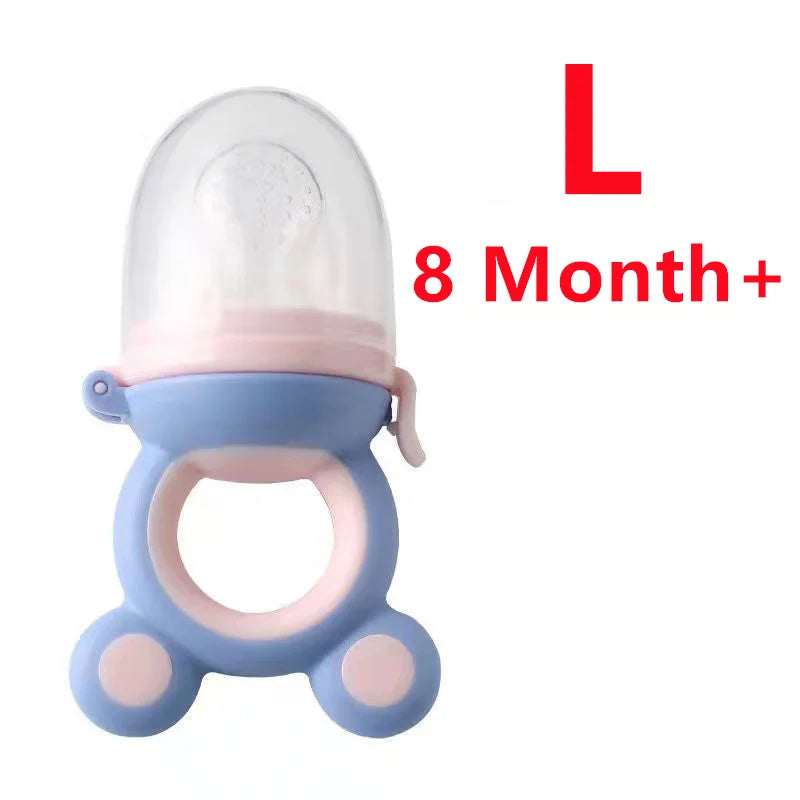 Baby Fruit Feeder Pacifier & Silicone Teether