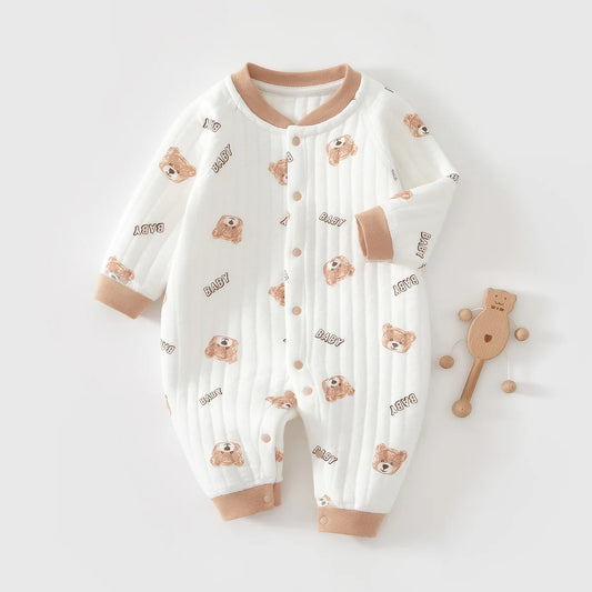 Cute Bear Baby Onesie