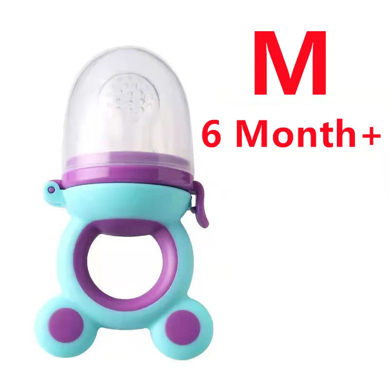Baby Fruit Feeder Pacifier & Silicone Teether