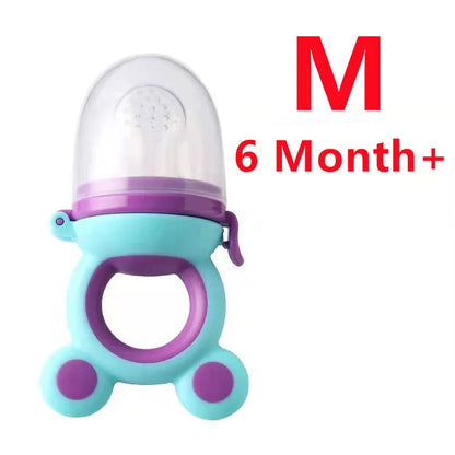 Baby Fruit Feeder Pacifier & Silicone Teether