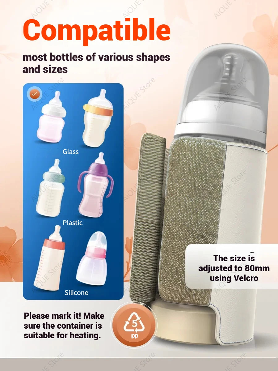 USB Multifunctional Baby Bottle Warmer Sleeve