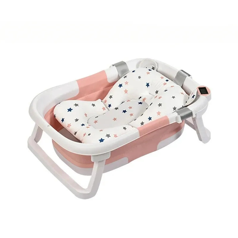Folding Silicone Baby Bathtub