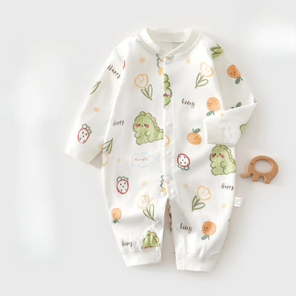 Cute Printed Baby Pajamas