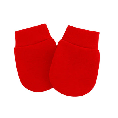 2PCS Baby Anti Scratching Soft Cotton Gloves Newborn