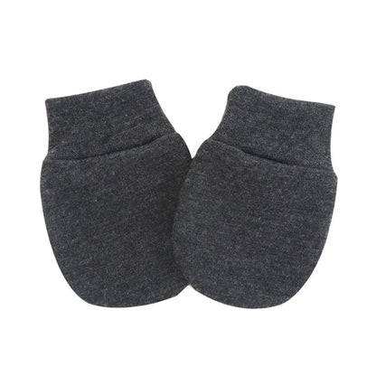 2PCS Baby Anti Scratching Soft Cotton Gloves Newborn