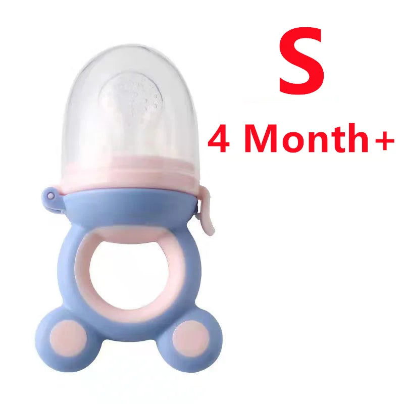 Baby Fruit Feeder Pacifier & Silicone Teether