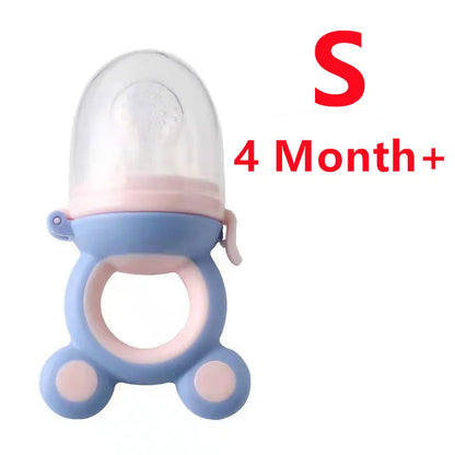 Baby Fruit Feeder Pacifier & Silicone Teether