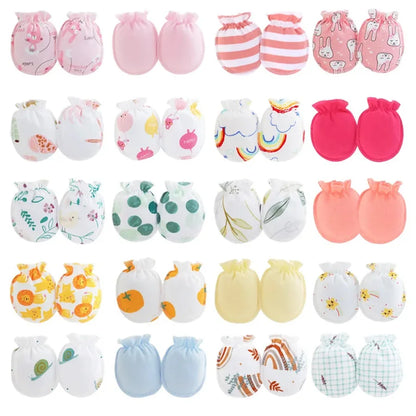6 Pairs Newborn Anti-Scratching Gloves