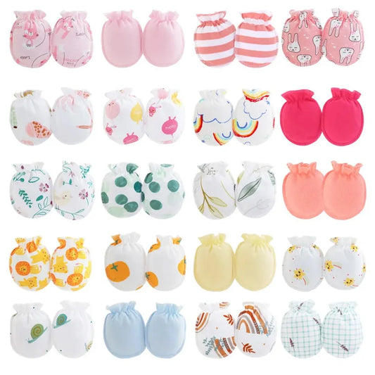 6 Pairs Newborn Anti-Scratching Gloves