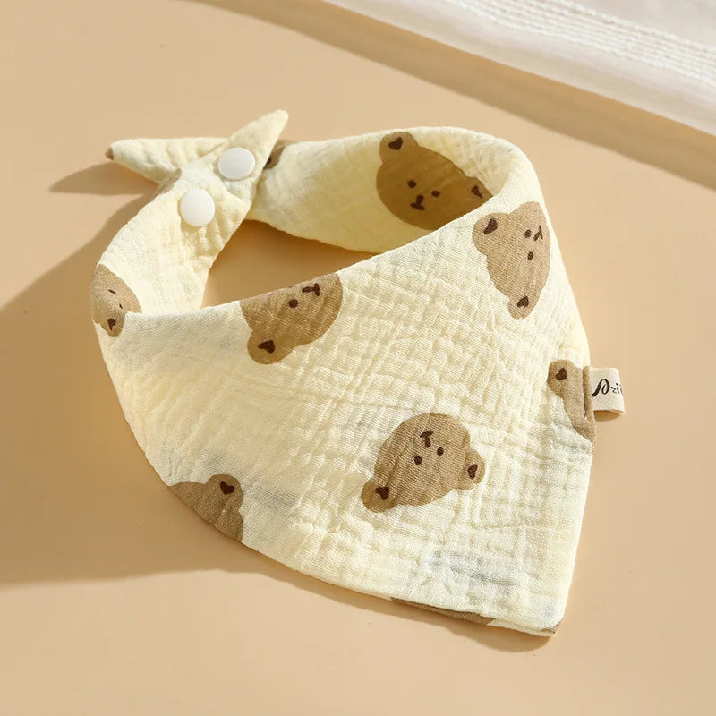 Baby Muslin Cotton Bibs