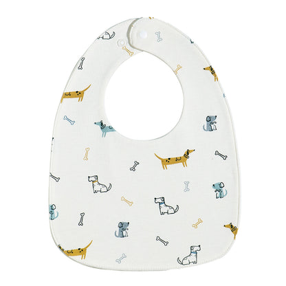 3-Layer Cotton Muslin Bibs