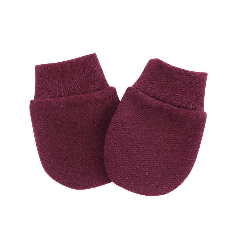 2PCS Baby Anti Scratching Soft Cotton Gloves Newborn