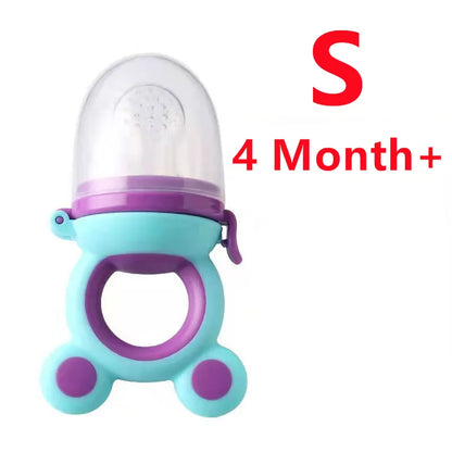 Baby Fruit Feeder Pacifier & Silicone Teether
