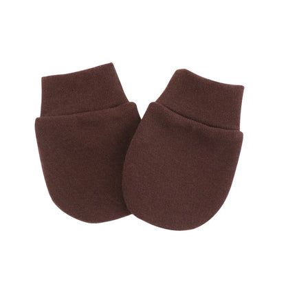 2PCS Baby Anti Scratching Soft Cotton Gloves Newborn