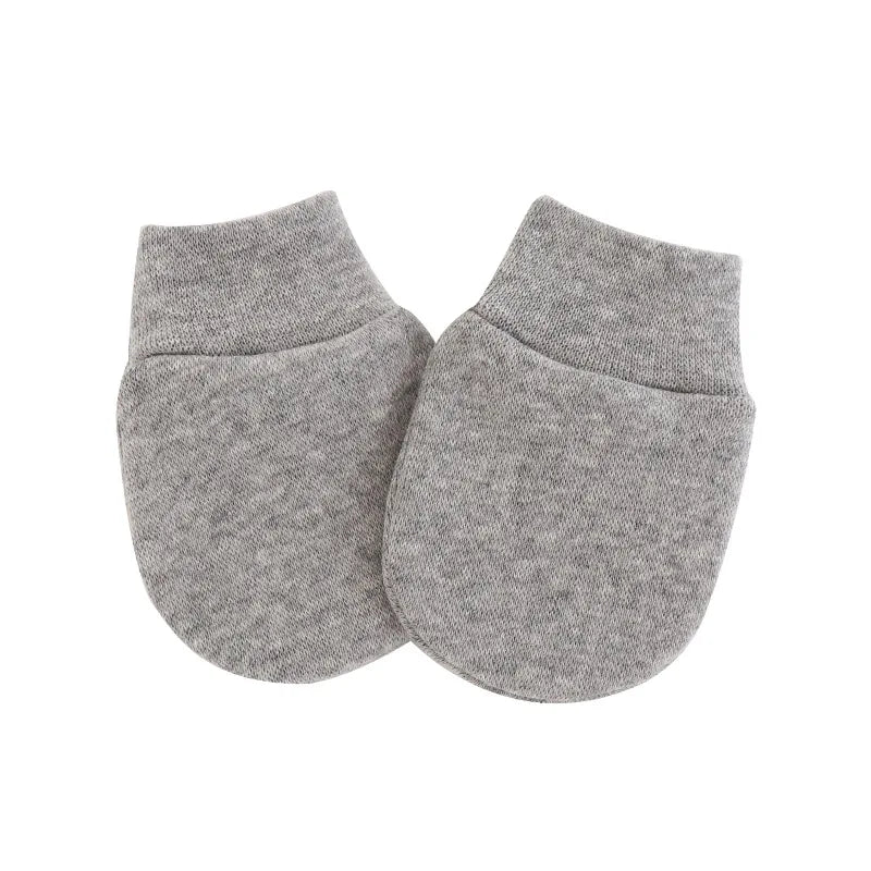 2PCS Baby Anti Scratching Soft Cotton Gloves Newborn
