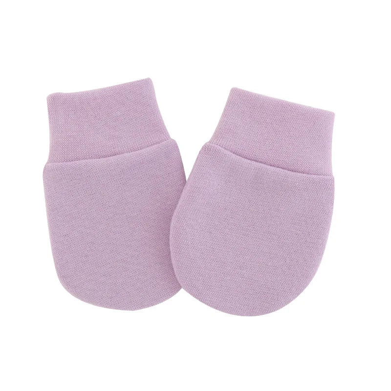 2PCS Baby Anti Scratching Soft Cotton Gloves Newborn