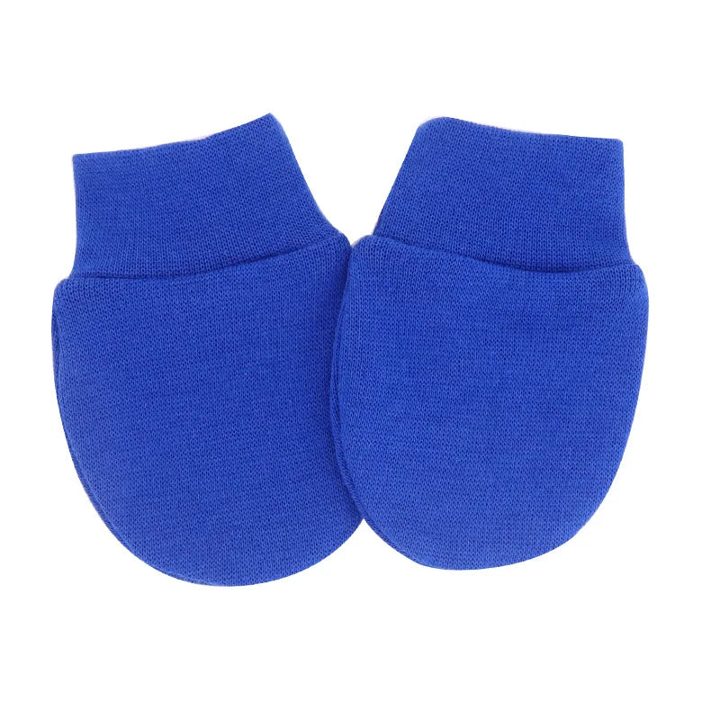 2PCS Baby Anti Scratching Soft Cotton Gloves Newborn
