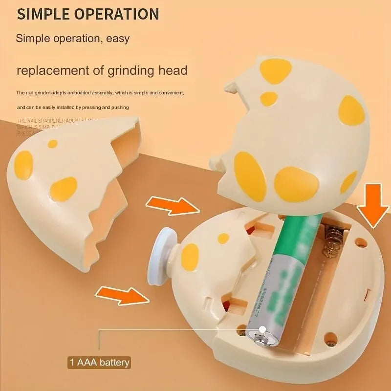 Dinosaur Egg Nail Trimmer