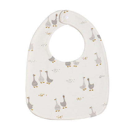 3-Layer Cotton Muslin Bibs