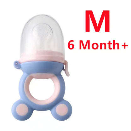 Baby Fruit Feeder Pacifier & Silicone Teether