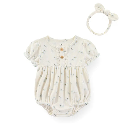 Baby Girl Jumpsuit Set