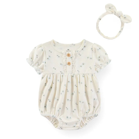 Baby Girl Jumpsuit Set
