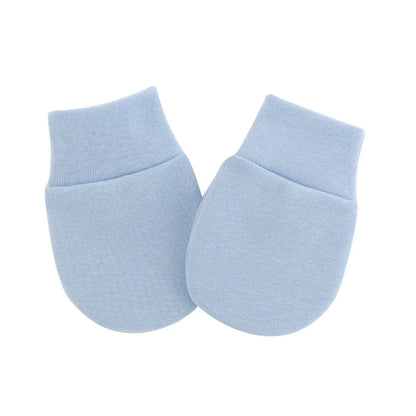 2PCS Baby Anti Scratching Soft Cotton Gloves Newborn
