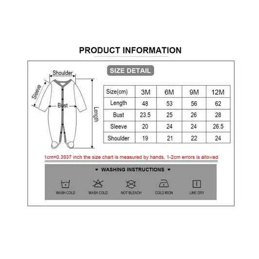 Spring Infant Romper Set