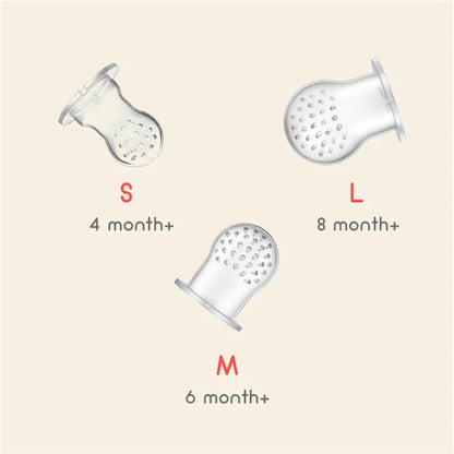 Baby Fruit Feeder Pacifier & Silicone Teether